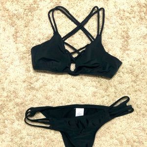 Cheeky black swimsuit